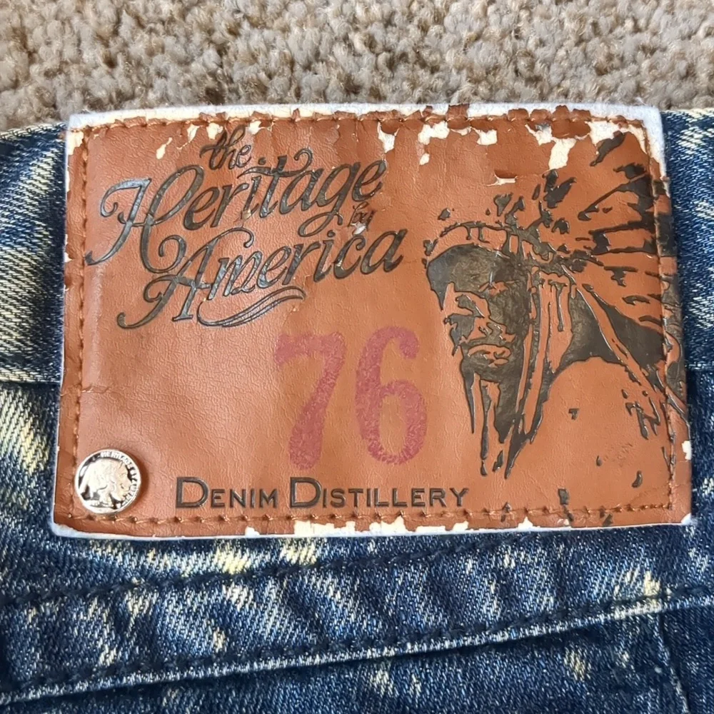 The Heritage by America men's blue denim size 32X33 pants - Picture 10 of 15